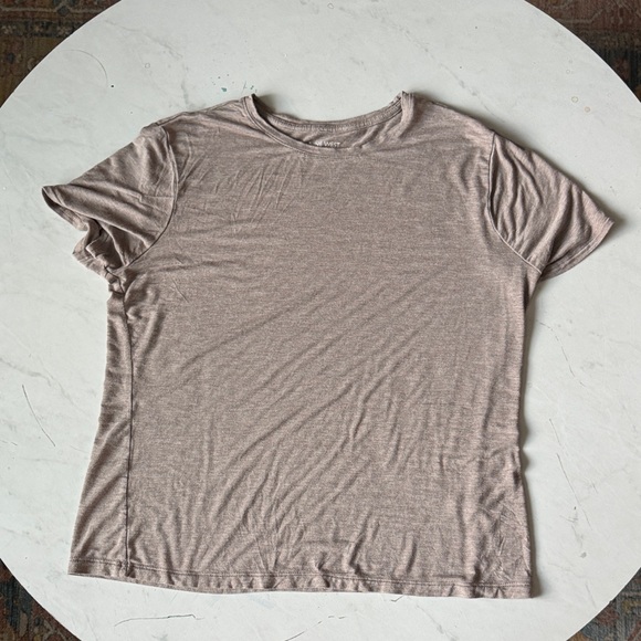Nine West Taupe Short Sleeve Tee - Picture 7 of 9